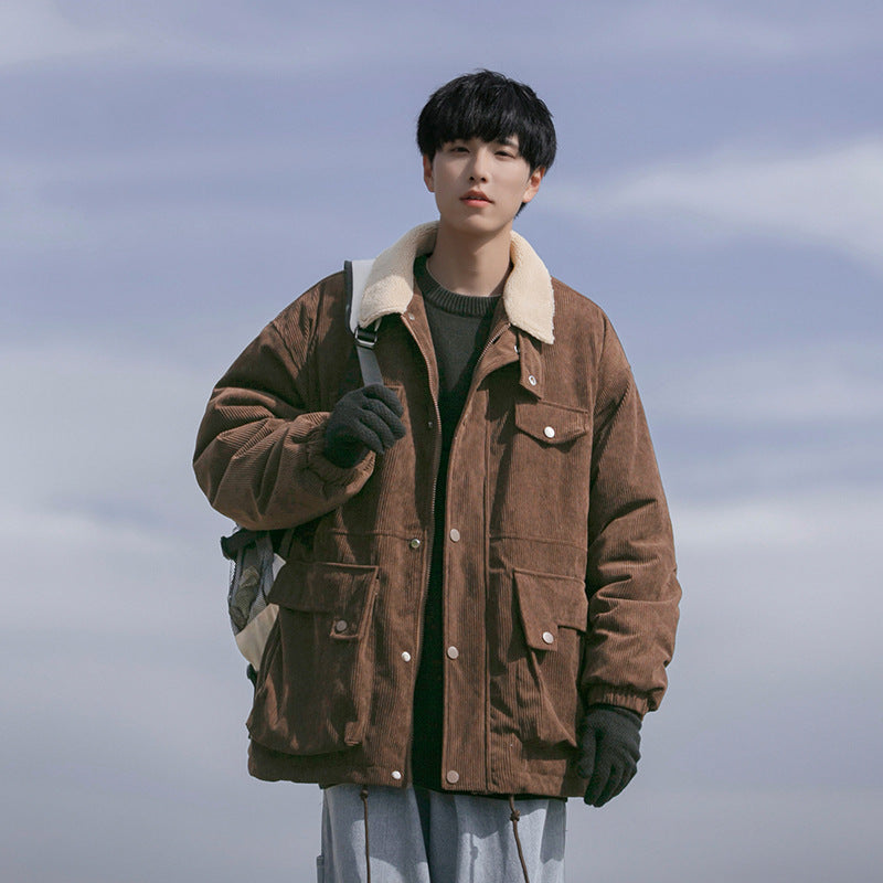 Retro Fashion Brand Boys Workwear Cottont  CoaTide