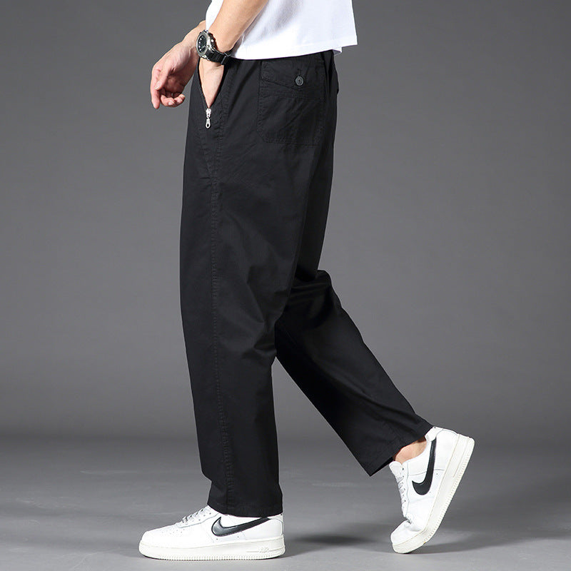 New Loose Plus Size Wide Legs Casual Pants Men